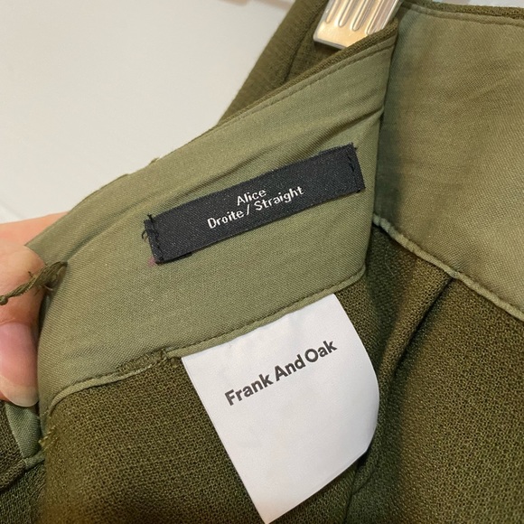 Utility Alice Straight Pant in Dark Olive - Picture 4 of 6